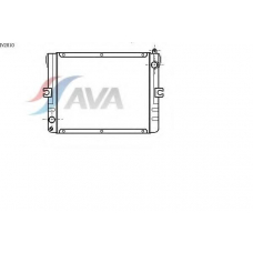 IV2010 AVA Радиатор, охлаждение двигателя