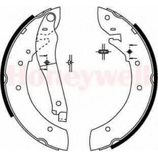 361358B BENDIX Комплект тормозных колодок