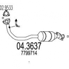 04.3637 MTS Катализатор
