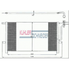 1420101 KUHLER SCHNEIDER Конденсатор, кондиционер