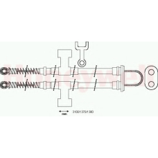 431356B BENDIX Трос, стояночная тормозная система