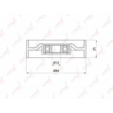 PB5015 LYNX Ролик натяжной