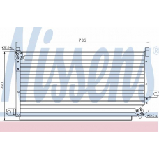 94295 NISSENS Конденсатор, кондиционер