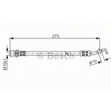 1 987 476 212 BOSCH Тормозной шланг