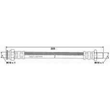 FBH6284 FIRST LINE Тормозной шланг