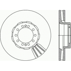DCA1067.20 REMSA Тормозной диск