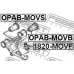 OPAB-MOVB FEBEST Подвеска, рычаг независимой подвески колеса