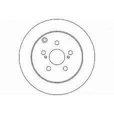 MDC1629 MINTEX Тормозной диск