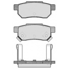 RA.0451.0 RAICAM Комплект тормозных колодок, дисковый тормоз