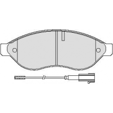 CBP11589 COMLINE Комплект тормозных колодок, дисковый тормоз