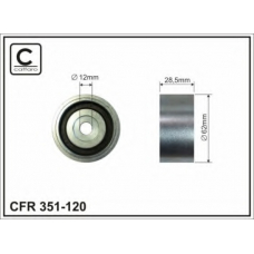 351-120 CAFFARO Паразитный / ведущий ролик, зубчатый ремень