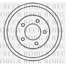 BBR7117 BORG & BECK Тормозной барабан