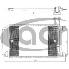 300088 ACR Конденсатор, кондиционер