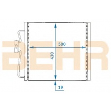 7402001 BEHR Condenser