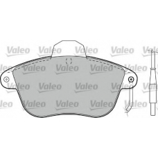 540470 VALEO Комплект тормозных колодок, дисковый тормоз