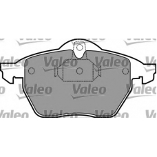 597277 VALEO Комплект тормозных колодок, дисковый тормоз