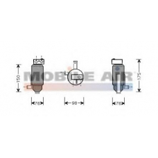 4000D059 VAN WEZEL Осушитель, кондиционер