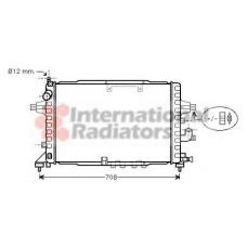 37002365 VAN WEZEL Радиатор, охлаждение двигателя