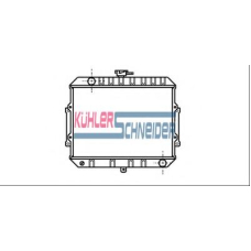 0509601 KUHLER SCHNEIDER Радиатор, охлаждение двигател