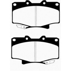 J PA-292AF JAPANPARTS Комплект тормозных колодок, дисковый тормоз