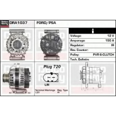 DRA1037 DELCO REMY Генератор