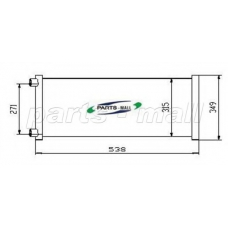 PXNCX-033G Parts mall Конденсатор, кондиционер