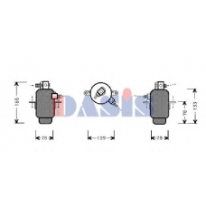 800730N AKS DASIS Осушитель, кондиционер