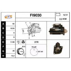 FI9030 SNRA Стартер