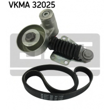 VKMA 32025 SKF Поликлиновой ременный комплект