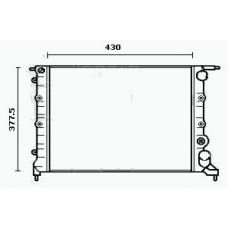 RM0711 EQUAL QUALITY Радиатор, охлаждение двигателя