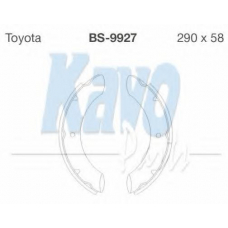 BS-9927 KAVO PARTS Комплект тормозных колодок