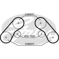 5576XS GATES Ремень ГРМ