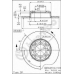 BS 7205 BRECO Тормозной диск