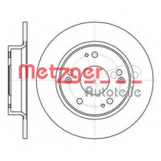 61182.10 METZGER Тормозной диск