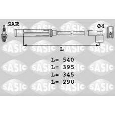 9284006 SASIC Комплект проводов зажигания