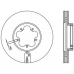 BDA2369.20 OPEN PARTS Тормозной диск