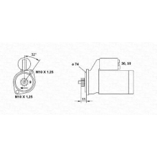 943241047010 MAGNETI MARELLI Стартер