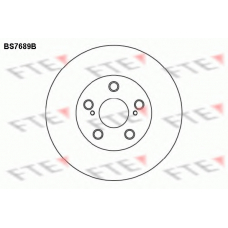 BS7689B FTE Тормозной диск