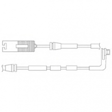 LZ0192 DELPHI Контрольный контакт, контроль слоя тормозных колод