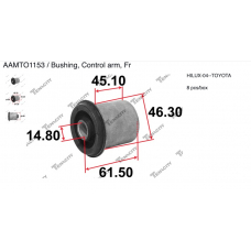 AAMTO1153 Tenacity Сайленблок