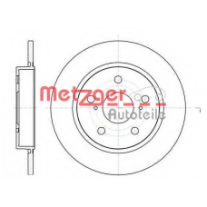 61044.00 METZGER Тормозной диск