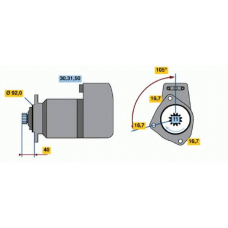 0 986 011 430 BOSCH Стартер