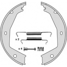 M777R MGA Комплект тормозных колодок, стояночная тормозная с