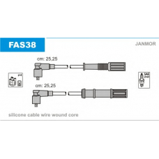 FAS38 JANMOR Комплект проводов зажигания