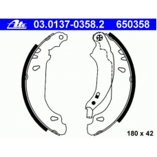 03.0137-0358.2 ATE Комплект тормозных колодок