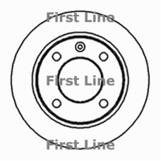 FBD470 FIRST LINE Тормозной диск