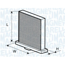 350203062130 MAGNETI MARELLI Фильтр, воздух во внутренном пространстве