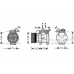 0200K169 VAN WEZEL Компрессор, кондиционер