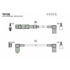 T070B TESLA Комплект проводов зажигания