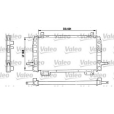 730118 VALEO Радиатор, охлаждение двигателя